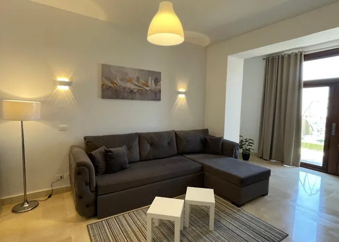 Spacious Sea View ,1 Bedroom In Azzurra Sahl Hasheesh Apartment Hurghada